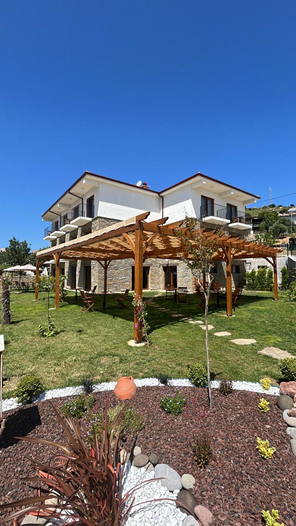 Terra Gaia Hotel Имврос Экстерьер фото